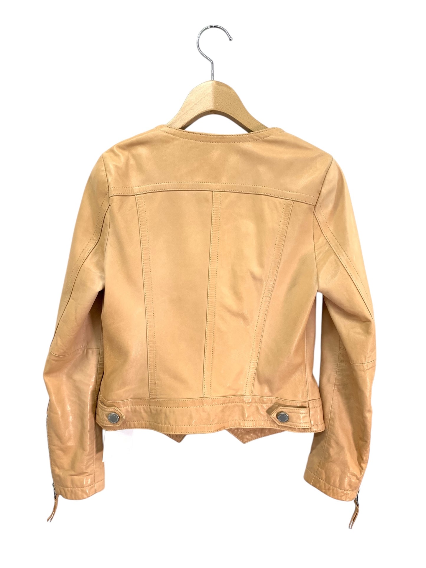 ダイアグラム 36104053 レザージャケット 36 ベージュ ラムレザー IT17Q1YUSEX4 【SALE】