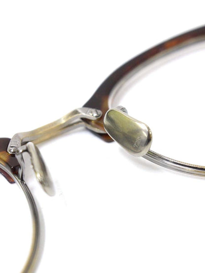 アイヴァン7285 643 メガネ ブラウン コンビフレーム フルリム ボストン ITELW8M5VF7W