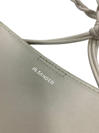 ジルサンダー Tangle スモール ショルダーバッグ ホワイト レザー ITFG56EF7X8W