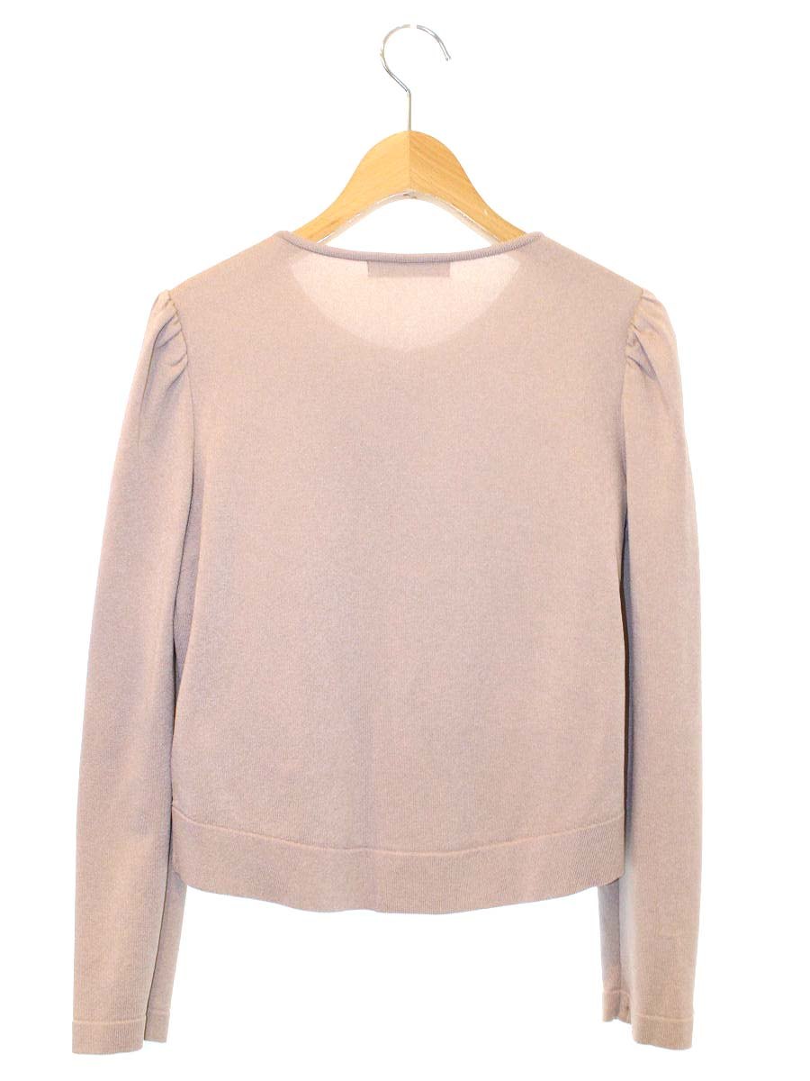 ルネ Basic Knit Cardigan 6232160 34 ベージュ ITTNDSV22OIT