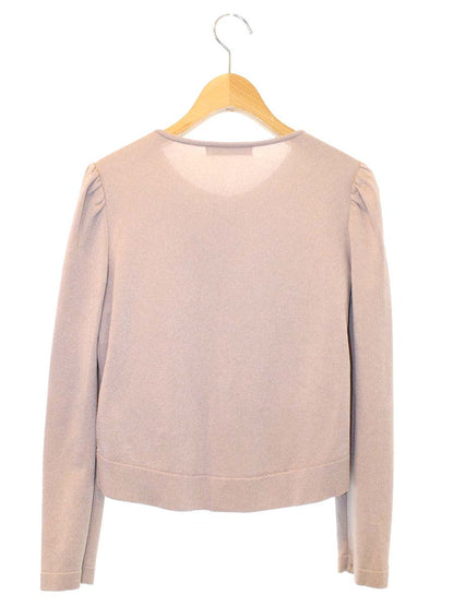 ルネ Basic Knit Cardigan 6232160 34 ベージュ ITTNDSV22OIT