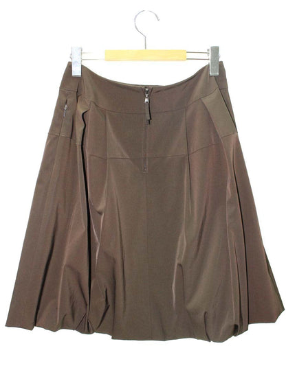 フォクシーニューヨーク 22081 スカート 42 ブラウン バルーン ITZM2MSQ64QW 【SALE】