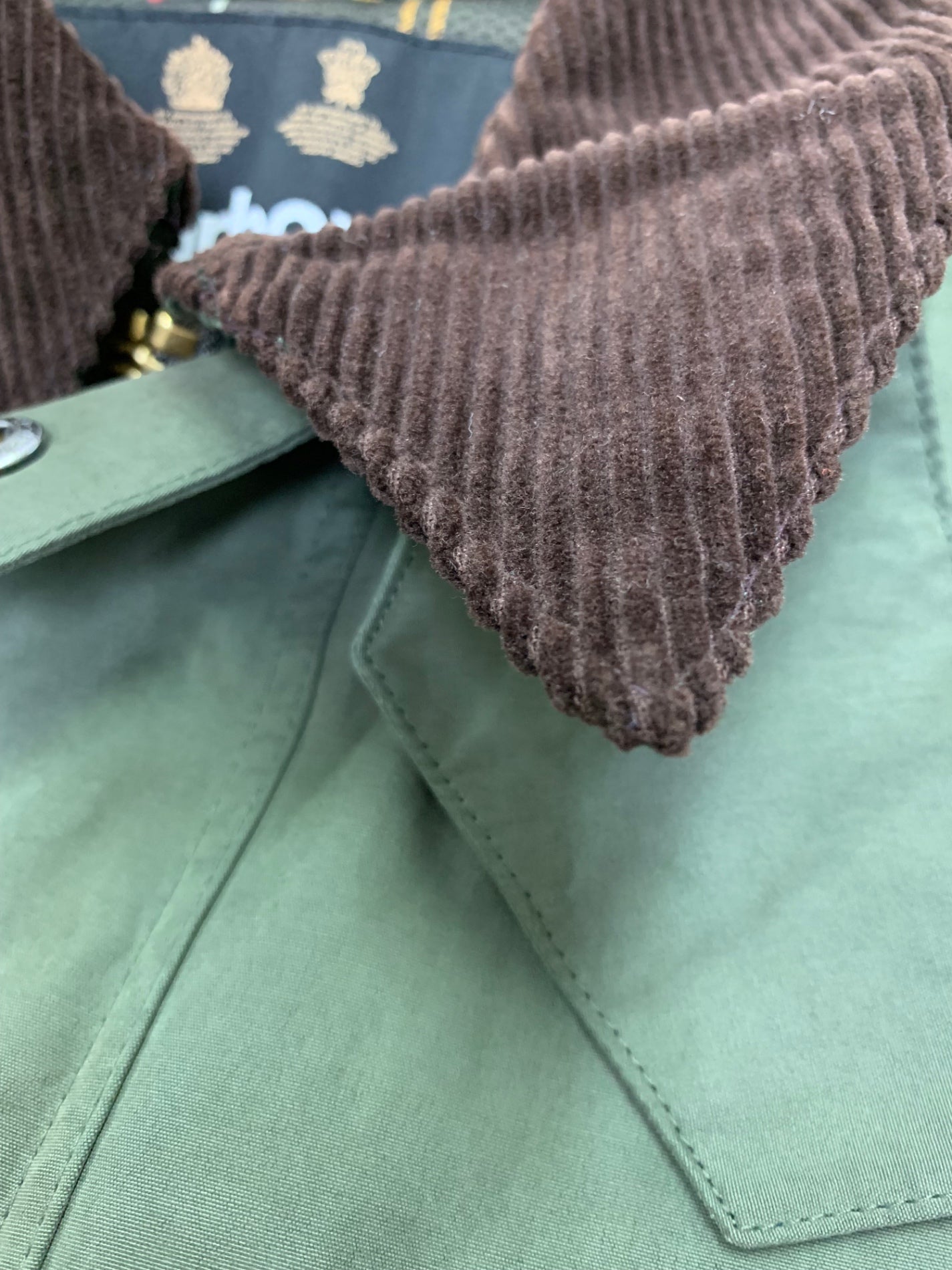 バブアー OS TRANSPORT CASUAL 241MCA0931 ジャケット 40 カーキグリーン ピースチキン素材 ノンワックスモデル ITUH65XBRJEG