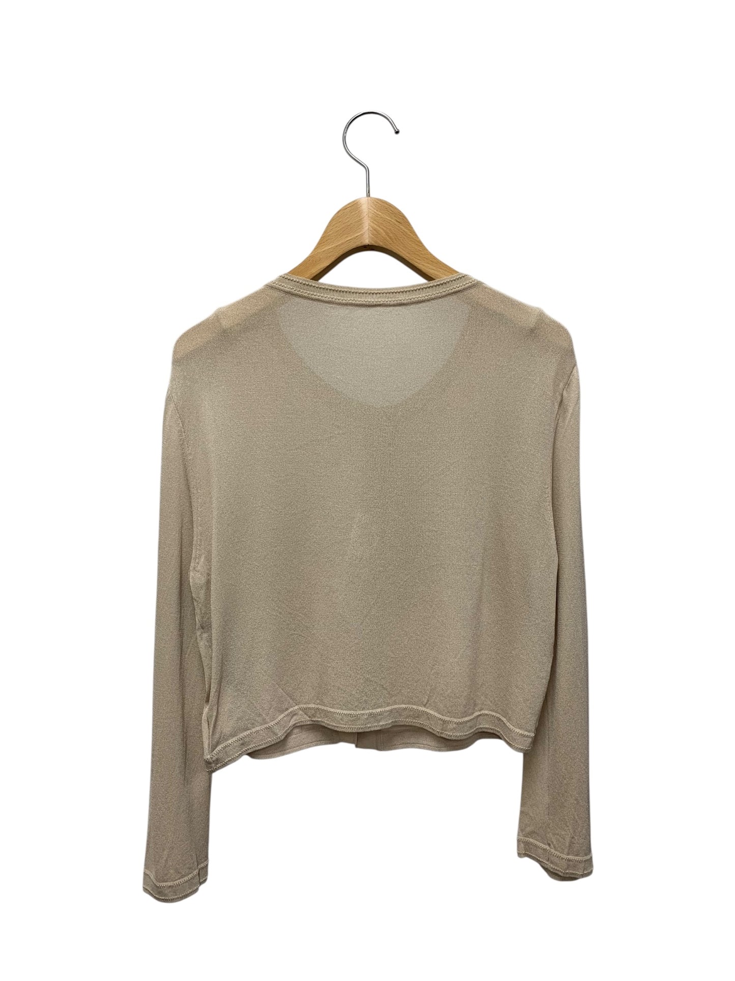 フォクシーブティック F・T Cardigan 39675 カーディガン 40 ベージュ ITXM8WO3VKTK