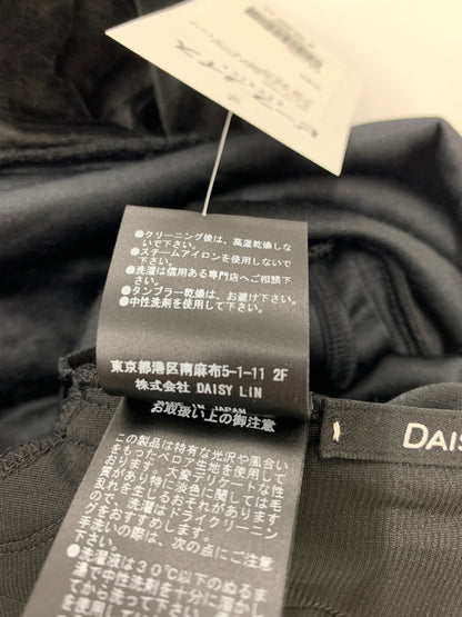 デイジーリン Daisy Velour Jump Suit 072021 オールインワン 38 ブラック ITESEIVBG0AA