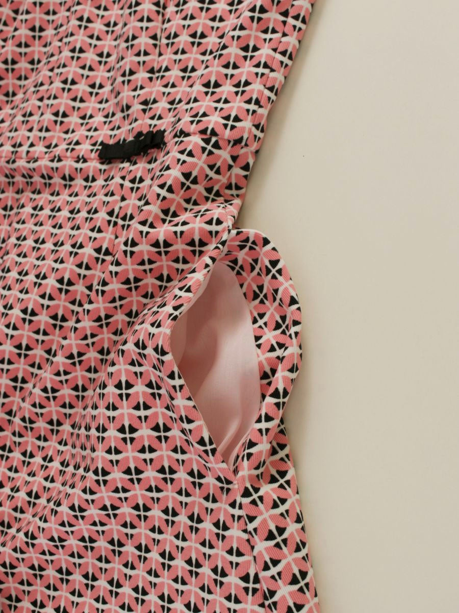 トッカ OPTOHM0530 ワンピース 2 ピンク スリットネック ITYCIHJN36RS