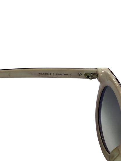 モンクレール ML0015 サングラス パープル グラデーションブラックミラー ITA15WW14MI6