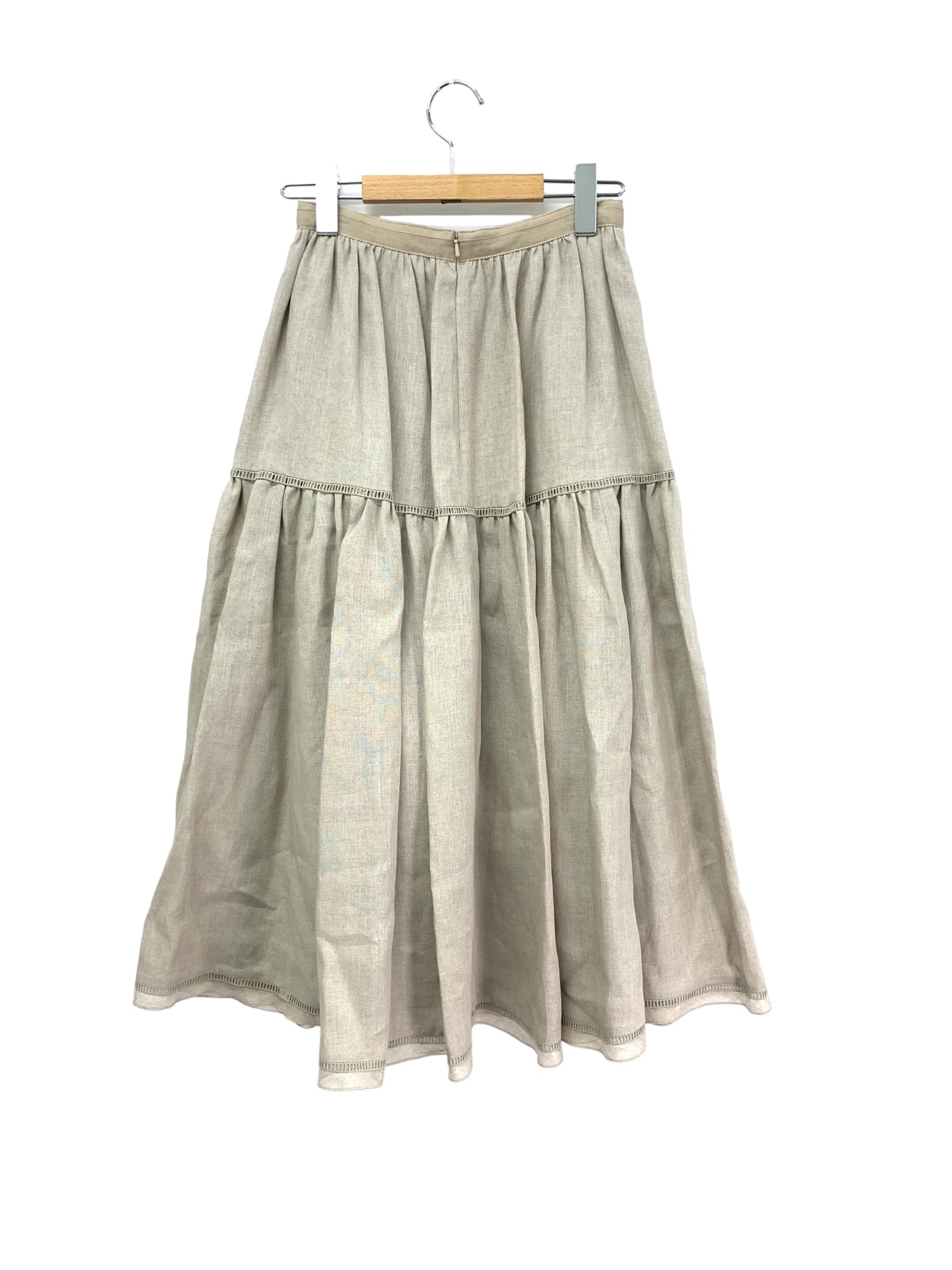 フォクシーブティック SKIRT MANOIR 44165 スカート 38 ベージュ 直営