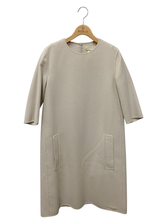 エスマックスマーラ 922603730 ワンピース 40 グレージュ ウール ITDDZY4J1KLK