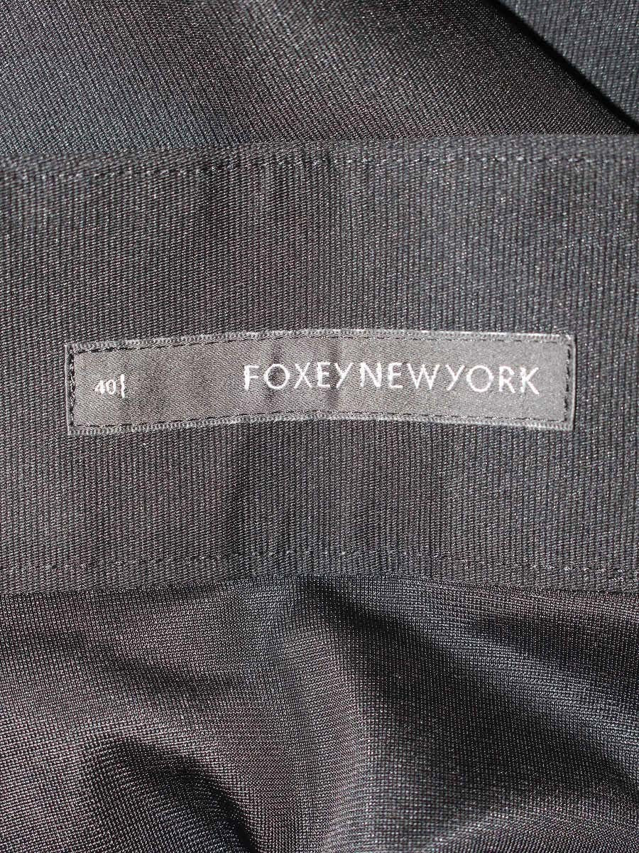 フォクシーニューヨーク ブロッサムスカート 26314 スカート 40 ブラック ITQ27YI9NHFI