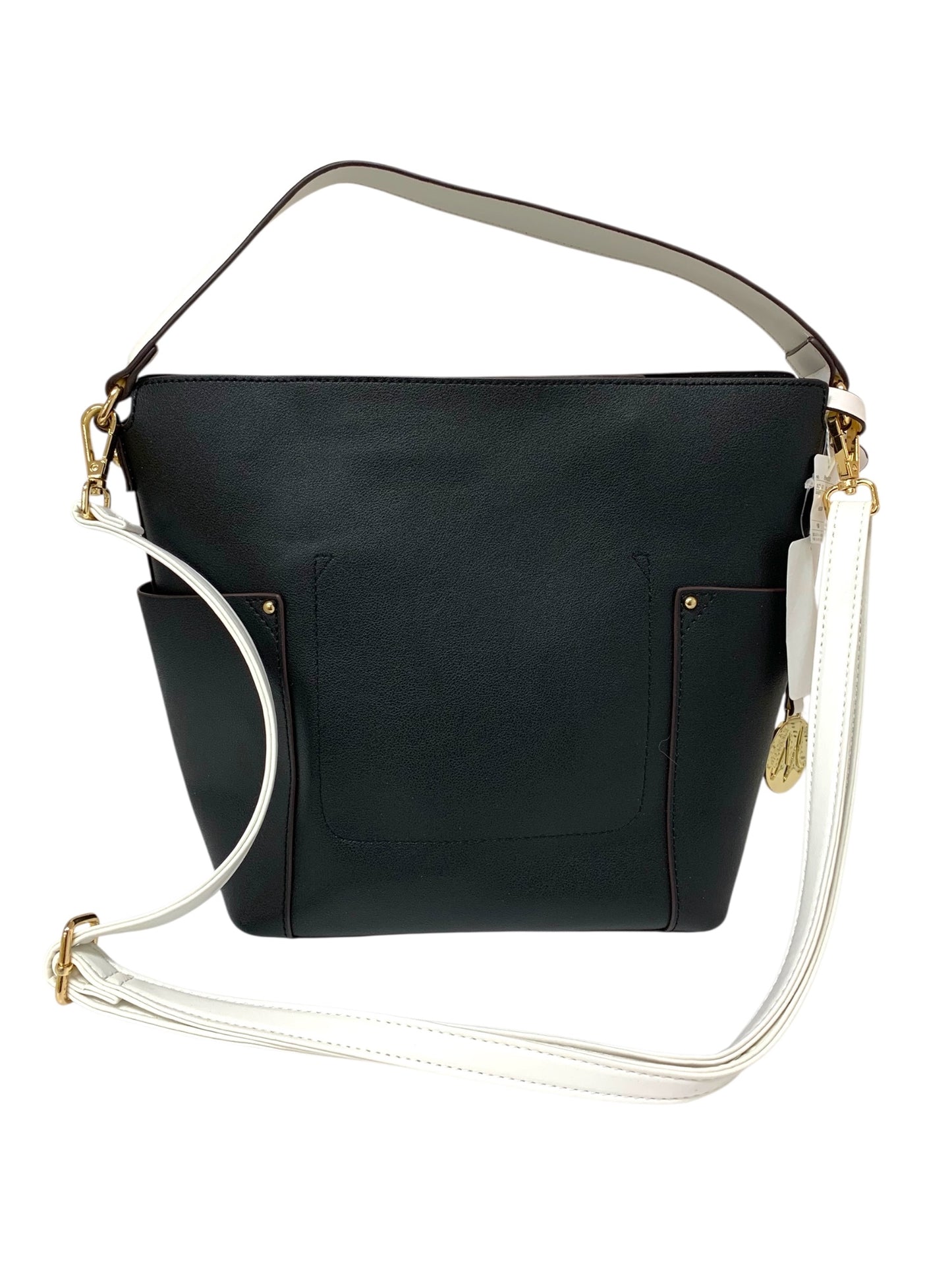 エムズグレイシー パンチング 994503 トートバッグ ブラック カメリア柄 ITZJJDNIRA61