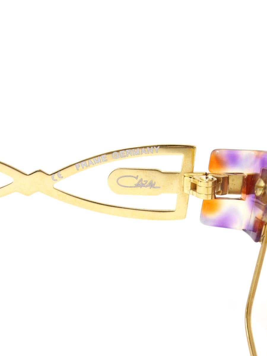 カザール MOD253 メガネ ゴールド メタルフレーム オーバル IT5D3YMCRLOO 【SALE】