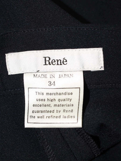 ルネ Daily Pantsク ロップドパンツ 6215080 34 ネイビー ITUEQTINWPUD 【SALE】