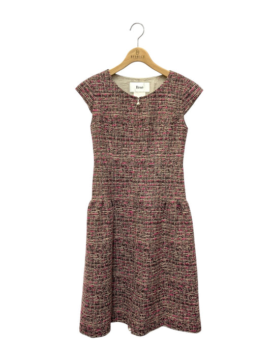 ルネ 6036690 ワンピース 34 ピンク ツィード パール IT2CNO5RWCRG