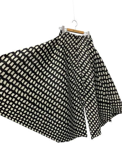 プリーツプリーズイッセイミヤケ PP01-JF682 ワイドパンツ 3 ブラック 20SS ルックブック掲載品 ITOHEYAL0VKI