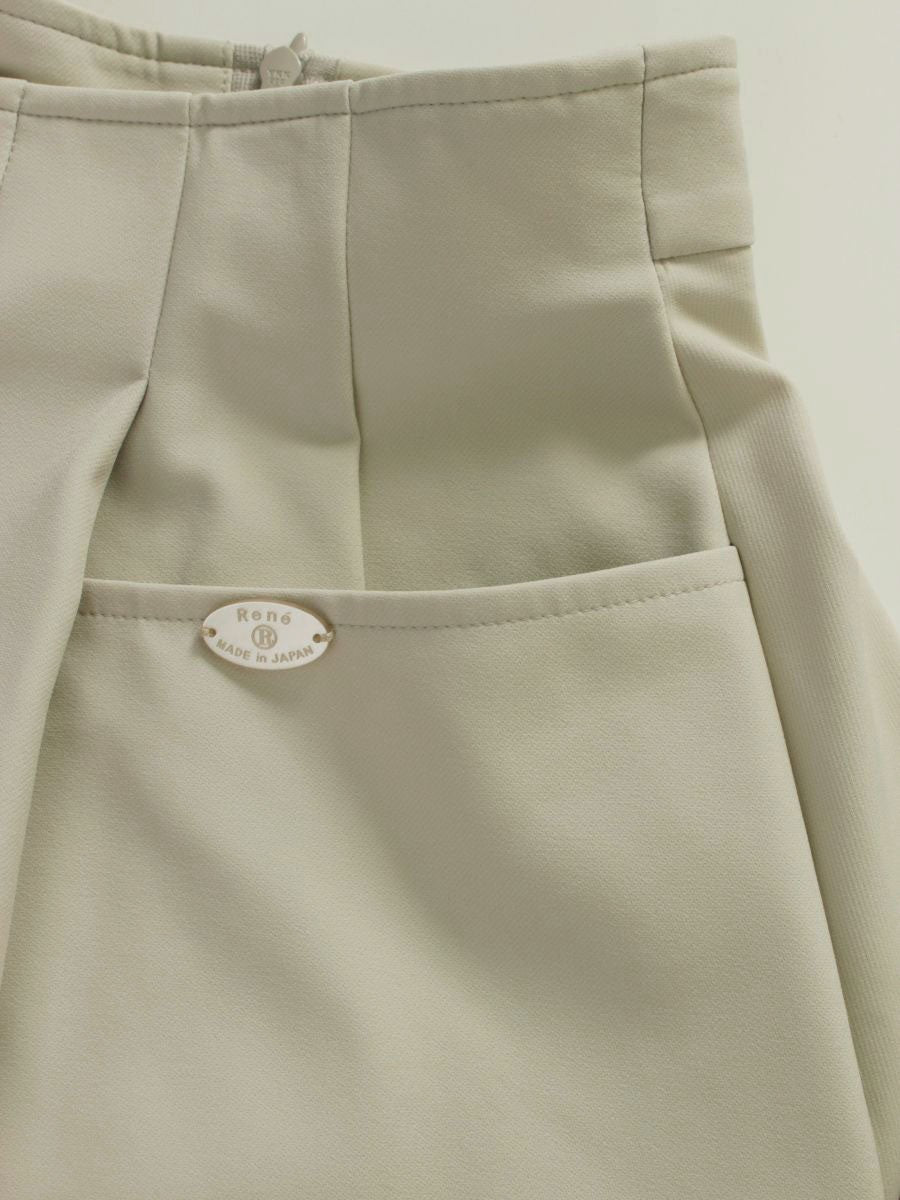 ルネ 5214010　 スカート 34 ベージュ フレアー ITZW3537B74G