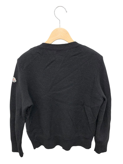 モンクレール MAGLIONE TRICOT ALLA COREANA C20930474800 98125 ジャケット M ブラック ニット切替ダウン ITHMUPVI2M28