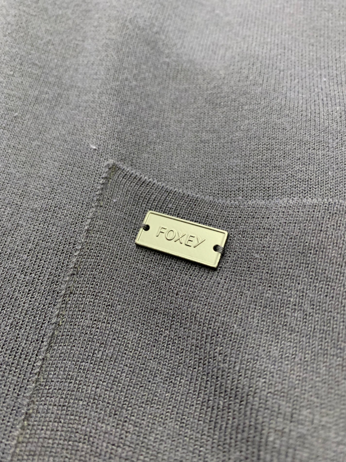 フォクシーブティック HOODIE CARDIGAN 38822 カーディガン 38 ネイビー ITMU8AOP06Q0