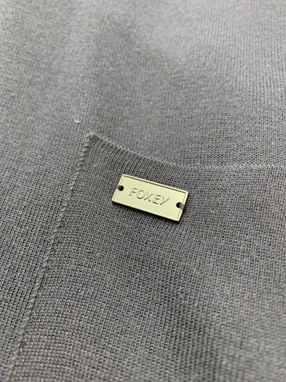 フォクシーブティック HOODIE CARDIGAN 38822 カーディガン 38 ネイビー ITMU8AOP06Q0