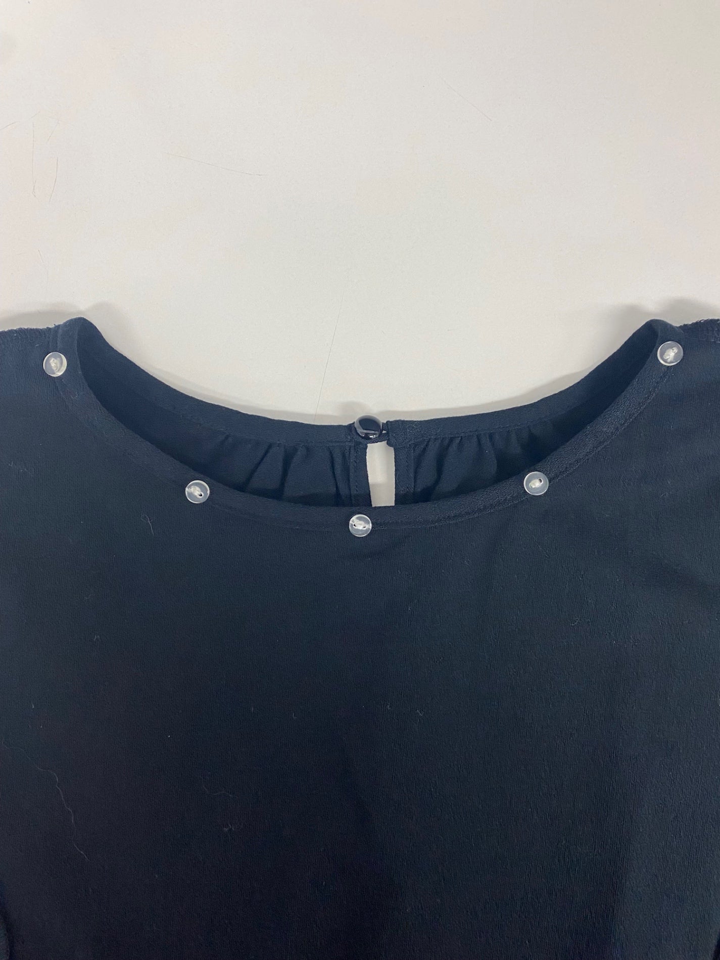 エムズグレイシー 625344 Tシャツ カットソー 38 ブラック フラワーモチーフ IT50REQIAG8K 【SALE】