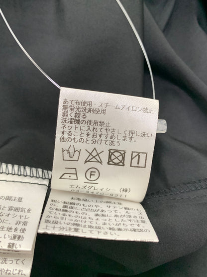 エムズグレイシー 511110 ワンピース 40 ブラック フラワー チュール ITEN8M5RNPHG
