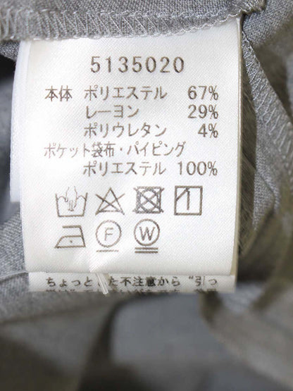 ルネ 5135020 スラックス 36 グレー クロップド ワイド IT65Q264U3US