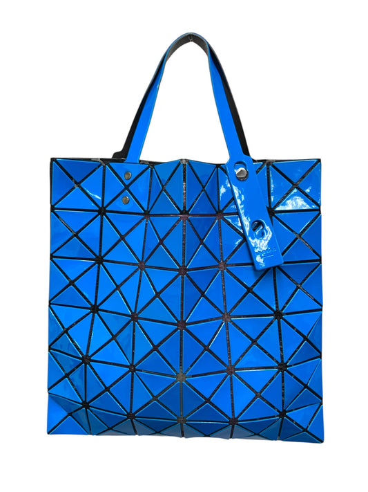 バオバオイッセイミヤケ BB41-AG332 トートバッグ ブルー PVC メッシュ ITG1W2WTCOW8