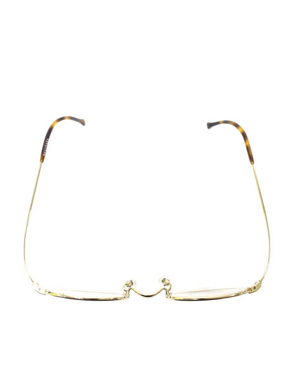 増永眼鏡 GMS-303C メガネ ブラウン/ゴールド コンビフレーム フルリム ボストン ITW3TY8EQZWG