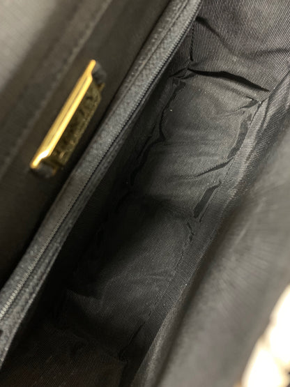 フォクシーブティック ハンドバッグ ホワイト カゴ スクエア リボン IT1NOZHY2BCI