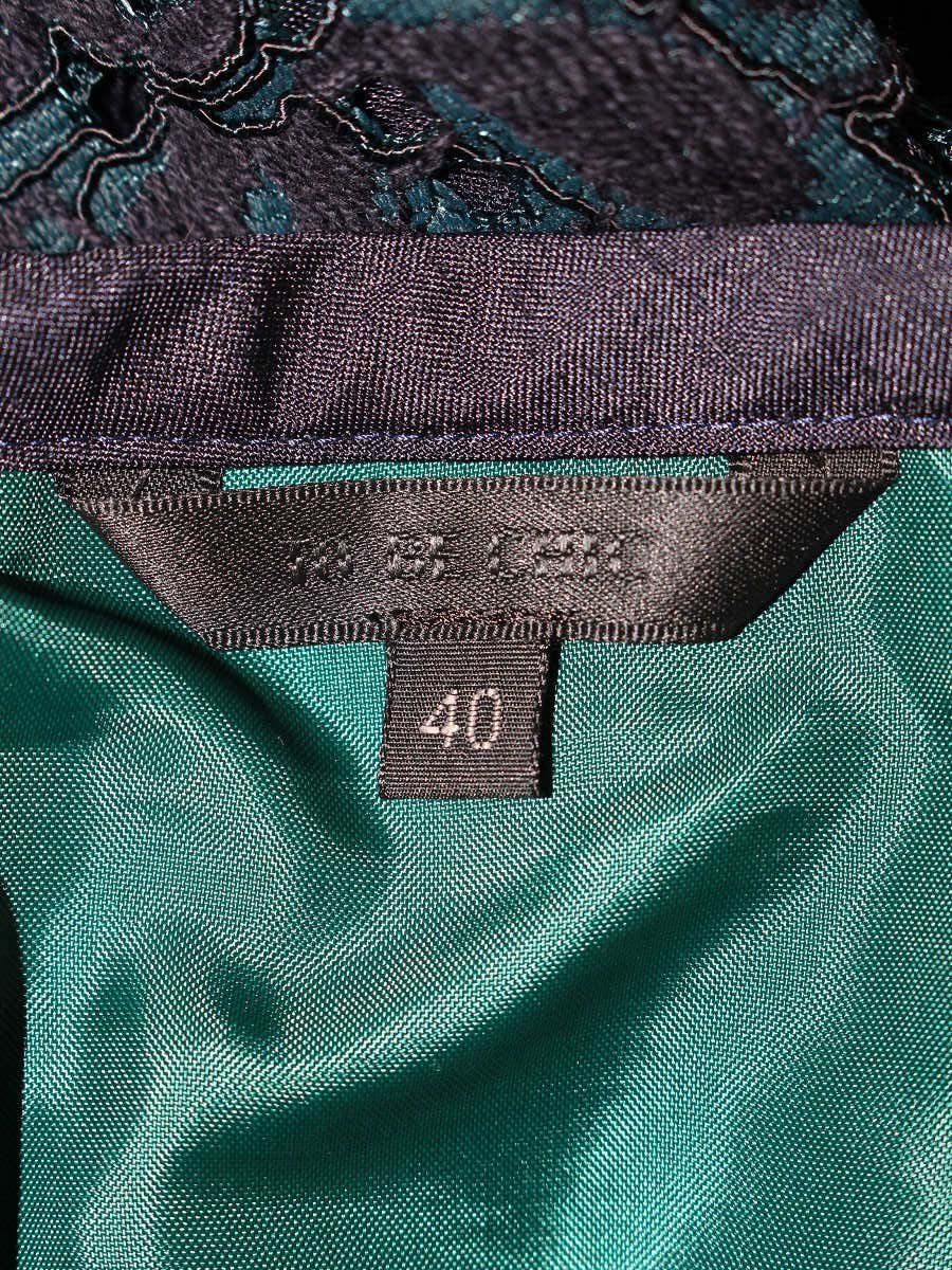 トゥービーシック W5S10-831-72 スカート 40 ネイビー レース ITQ5M0N01M40