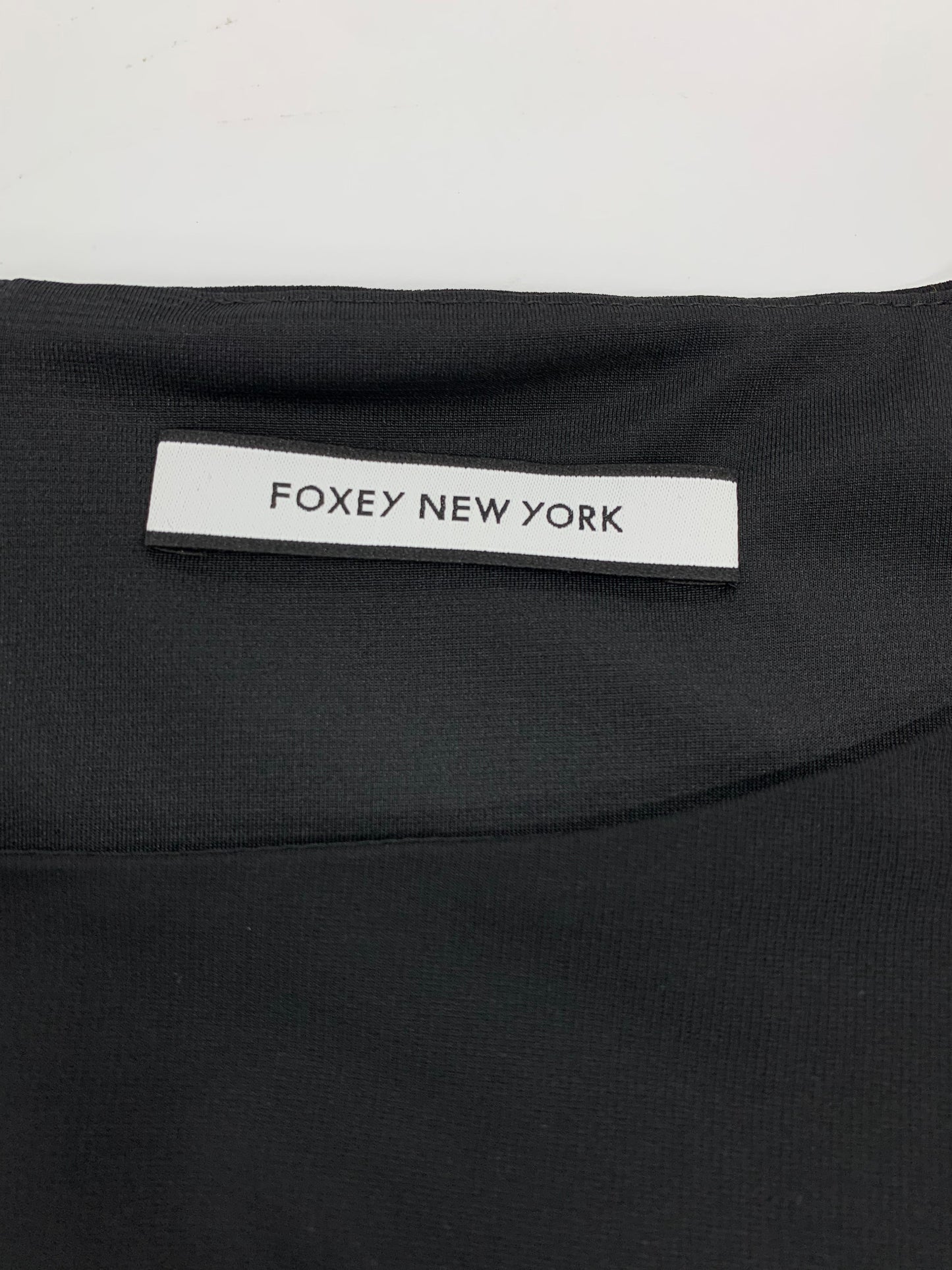 フォクシーニューヨーク Dress Noir Unit 40622 ワンピース 38 ブラック 2022年増産品 IT7LXPJ11QPE