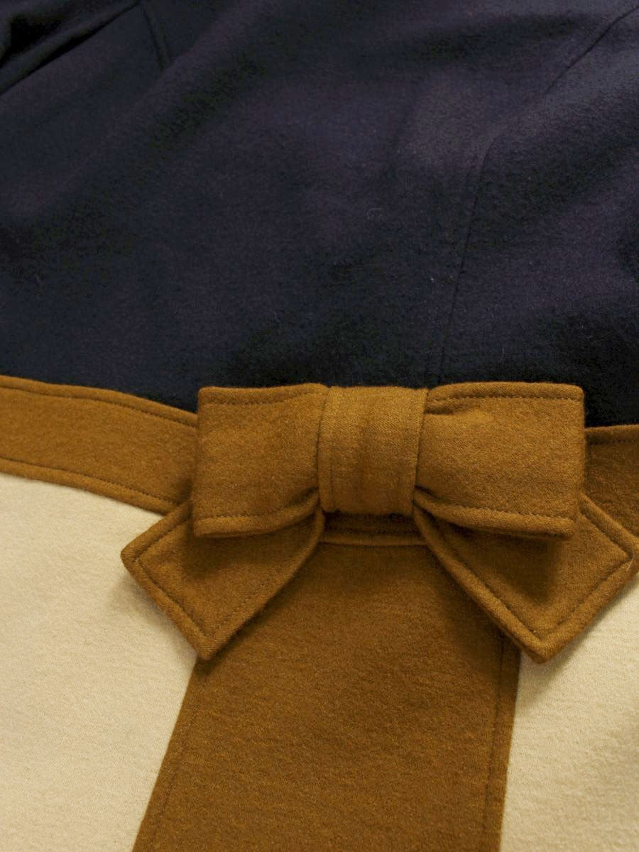 エムズグレイシー ワンピース 38 ブラウン ウール IT0PJMWX8C3A