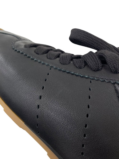 ミュウミュウ プリューム ナッパレザー スニーカー  5E114E_038_F0002_F_005 38.5 ブラック ITJ3OM64TLPK 【SALE】