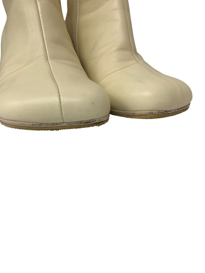 エムエム6メゾンマルジェラ アナトミックアンクルブーツ 36 アイボリー ITSAUV9T89S0 【SALE】