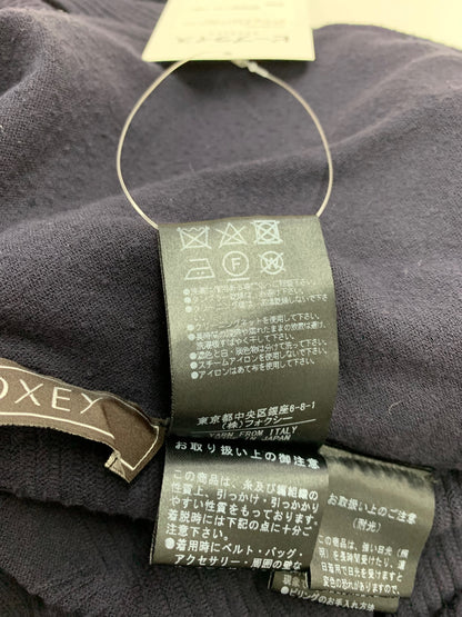 フォクシーブティック 38771 ワンピース 40 ネイビー ニット ITH9Q5QNWD1C