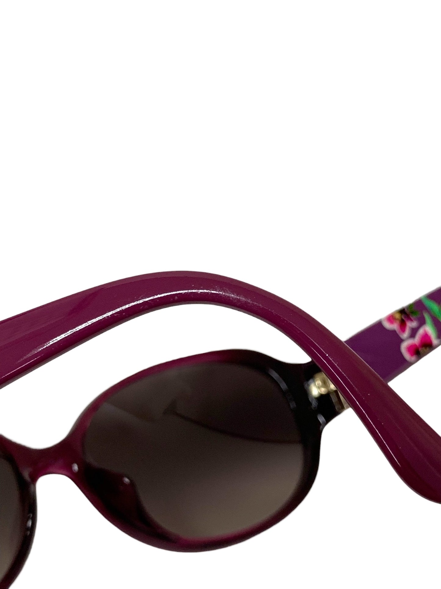 フェラガモ SF683SA サングラス パープル アジアンフィット  フルリム セルフレーム 花・植物 ITL9I0W9CH2S