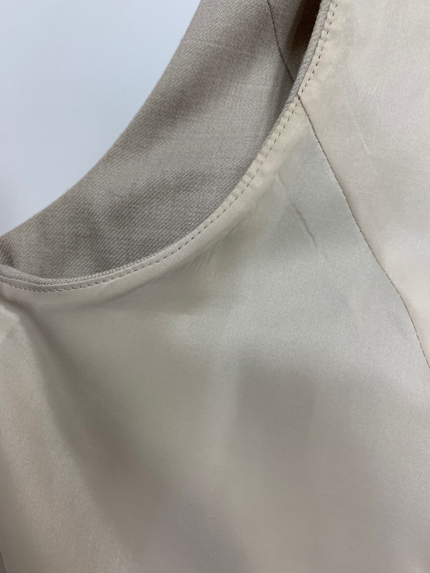 ポンヌフ BB3051 ワンピース 1 ベージュ 衿パールビジュー ITD26AJZUHKG 【SALE】