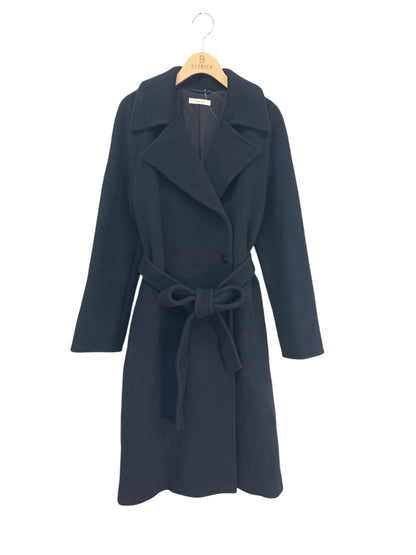 エポカ M5B20-808-09 コート 42 ブラック リーラエアリーウール ITCSG73JOW00