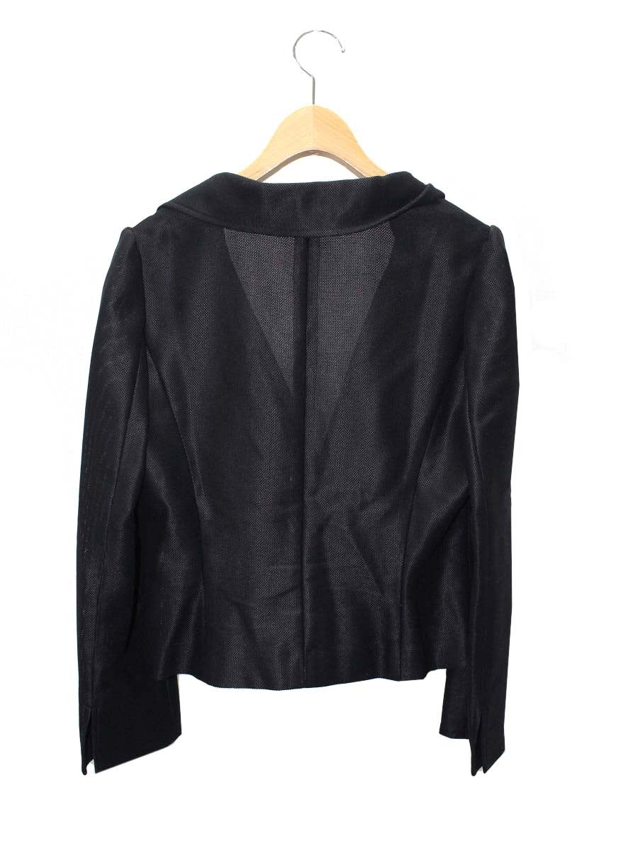エムズグレイシー 624301 ジャケット 40 ブラック 1B サマー ITL1GUSK2G42