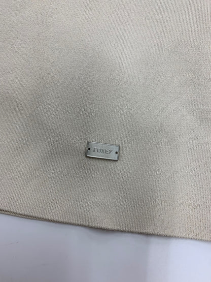 フォクシーブティック ジェリービーンセーター 41457 ニット セーター 38 ベージュ IT64IJJDJBI8