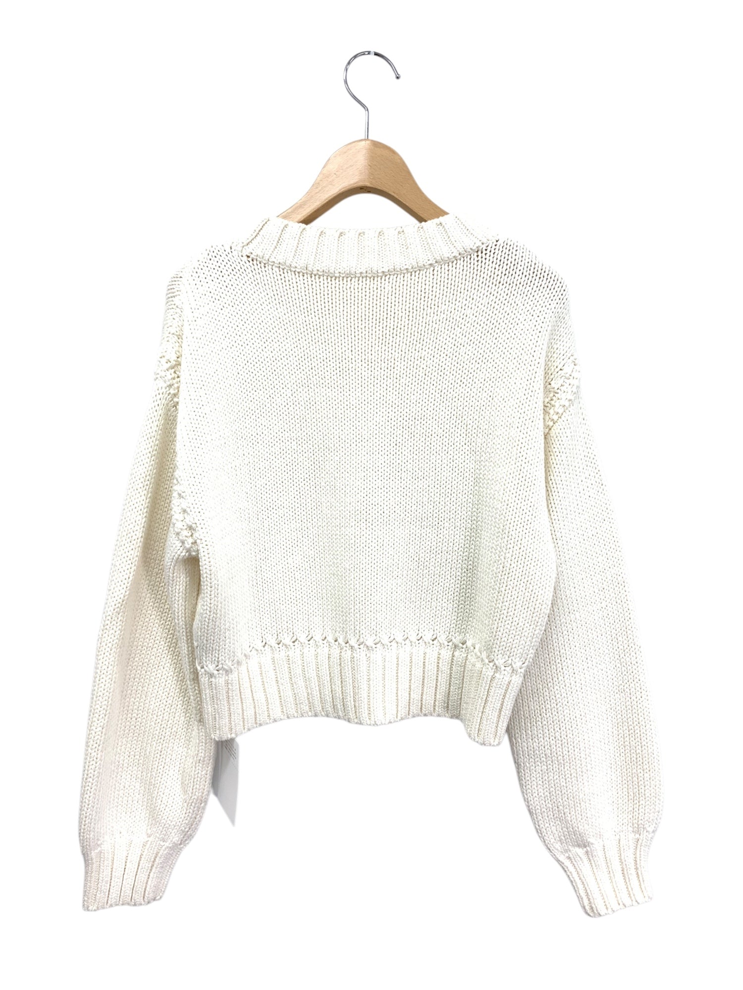 フォクシーブティック 42707 ニット セーター 38 ホワイト Knit
