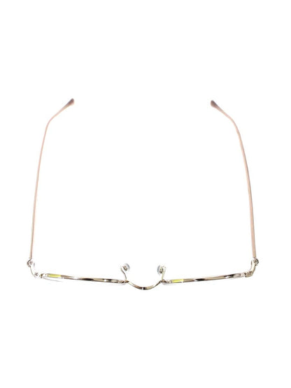 アンティミテ INE-1009 メガネ ピンクシルバー/クリーム INTIMITE BY EYEVAN アイヴァン メタルフレーム フルリム ラウンド ITMXCLKBIABK