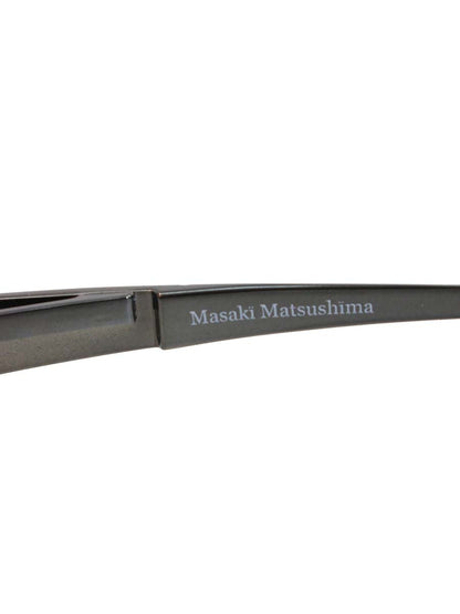 マサキマツシマ MF-1241 メガネ ガンメタル ハーフリム スクエア COL.4 ITYJ9FAKKTUG