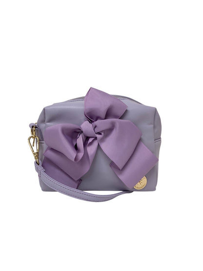 エムズグレイシー 394301 バッグ パープル リボン ショルダーストラップ ITSE54W1Y9A3