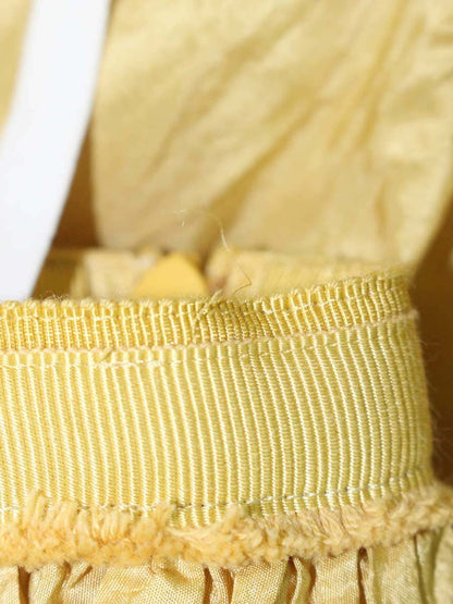 フォクシーブティック スカート ドーリーノワール 39704 38 イエロー ITJFH7WYW15Q