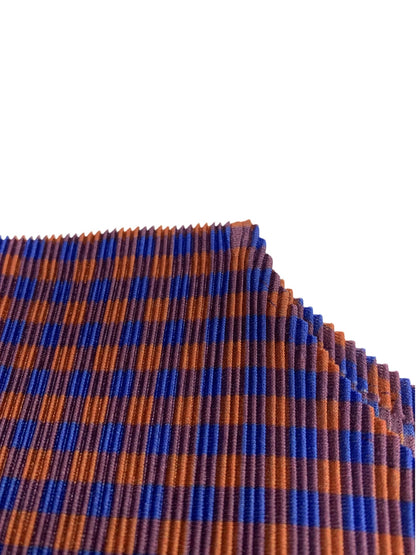 PLEATS PLEASE プリーツプリーズ イッセイミヤケ PP93-FK303 チェック柄 サークルシルエット 変形 カットソー IT7D0IQTSN02
