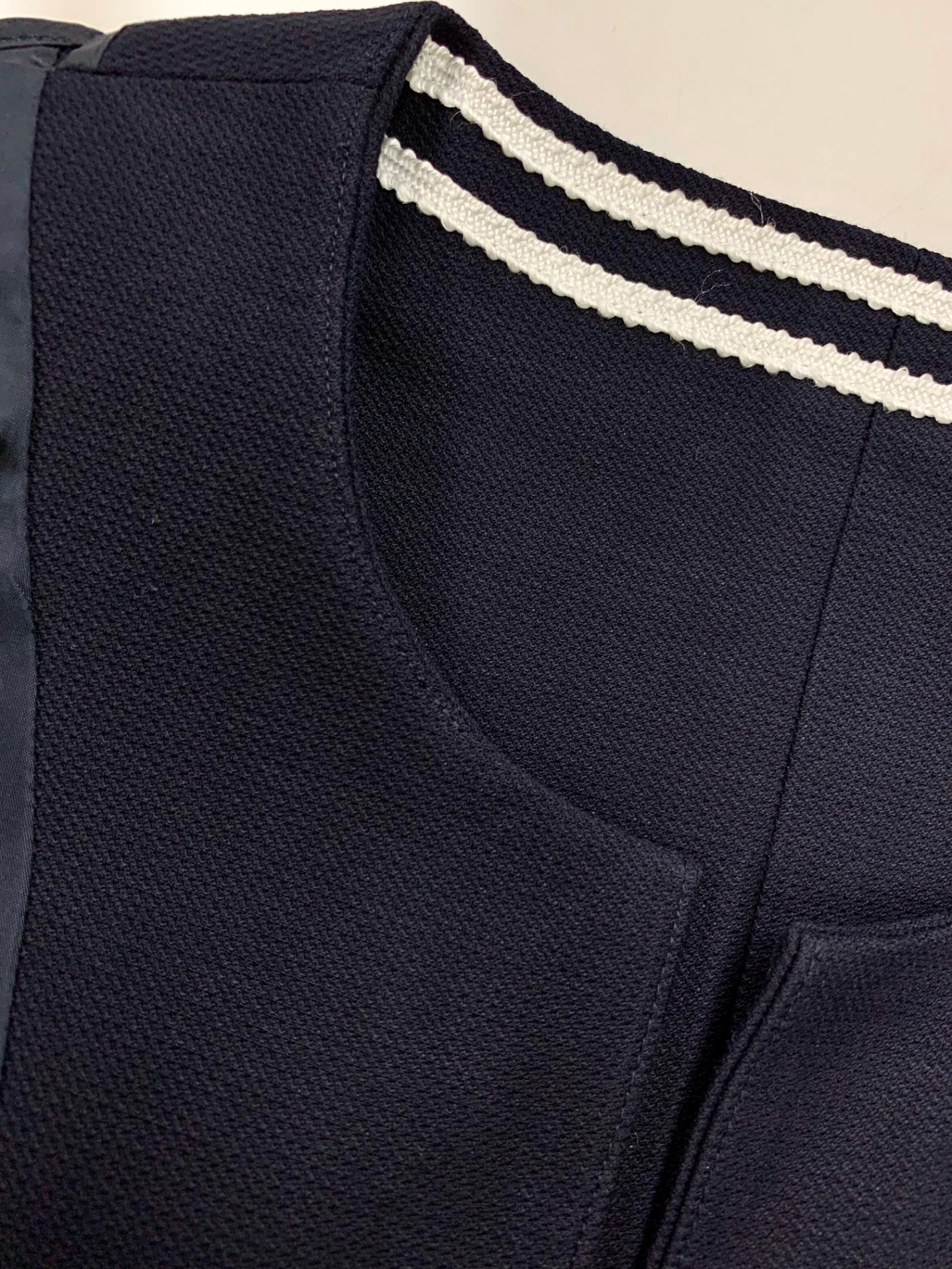 エムズグレイシー 724120 セットアップ 42 ネイビー ジャケット スカート 花 ラインストーン IT6BYWZATA5S