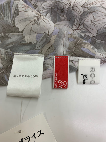 ロシャス プルミエール 花柄2WAYリボンブラウス ERICA 0505402 9 ブルー 25AW レリアン IT9QAYJAU7HW