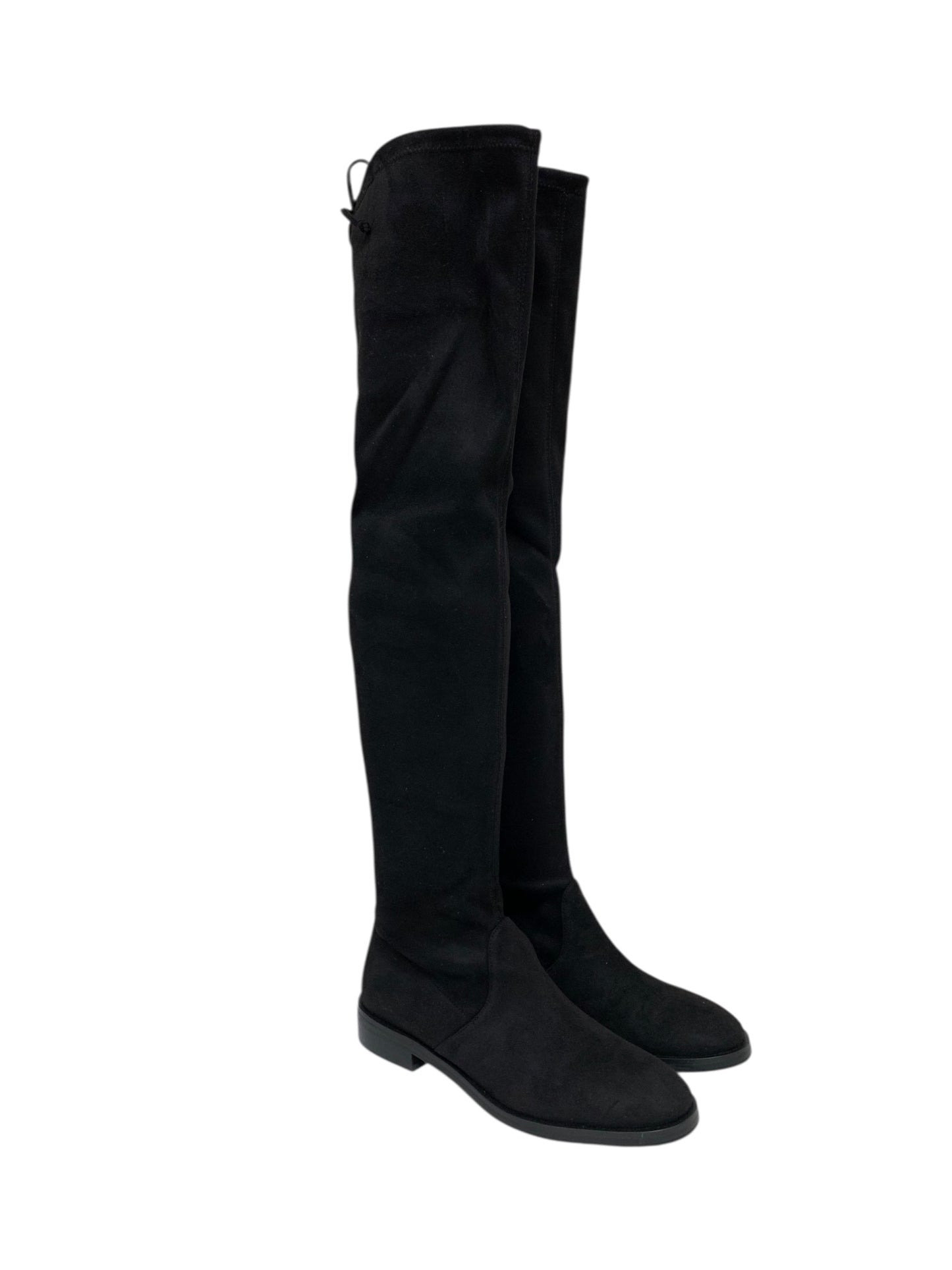 スチュアートワイツマン ロングブーツ 5.5 ブラック スエード ITD0AC2Z1KNF