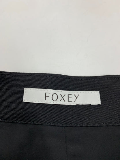 フォクシーブティック 40158 パンツ 40 ブラック パンツ クリスタル IT4MWVCDTH7W